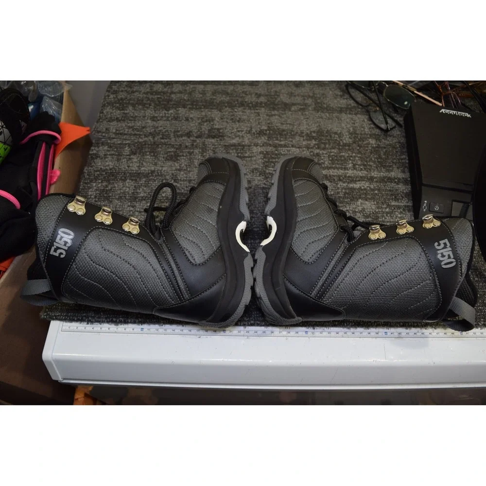 5150 Fifty One Fifty BRIGADE Snowboard Boots Black Lace Up LITTLE BOYS GIRLS 1